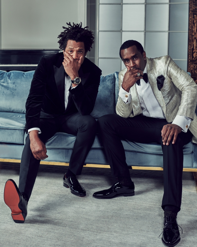 Image of "Jay Z and Sean Diddy Combs" featured on Ajani Griffith's Blog