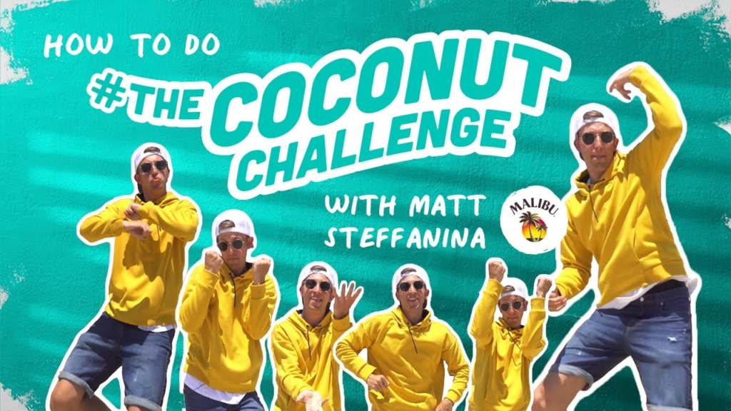 Image of "Matt Steffania" for the Coconut Challenge with Malibu rum. 